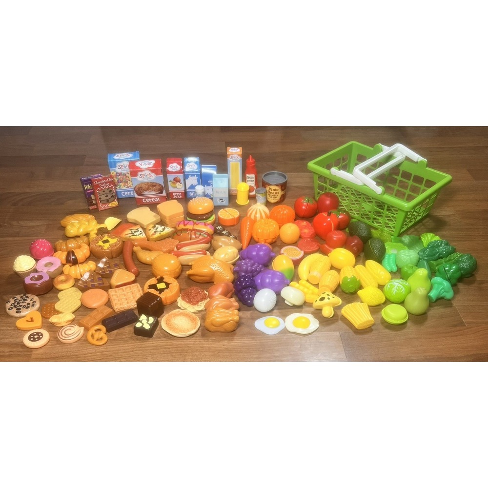 Play Food Kitchen Spark And Others Lot Over 100 Pieces